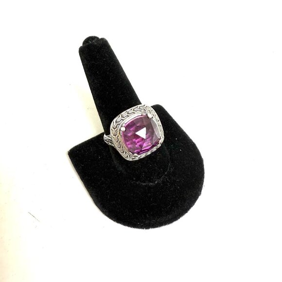😍"Put a Ring On IT Event" African Lilac Quartz Ring - Picture 1 of 1